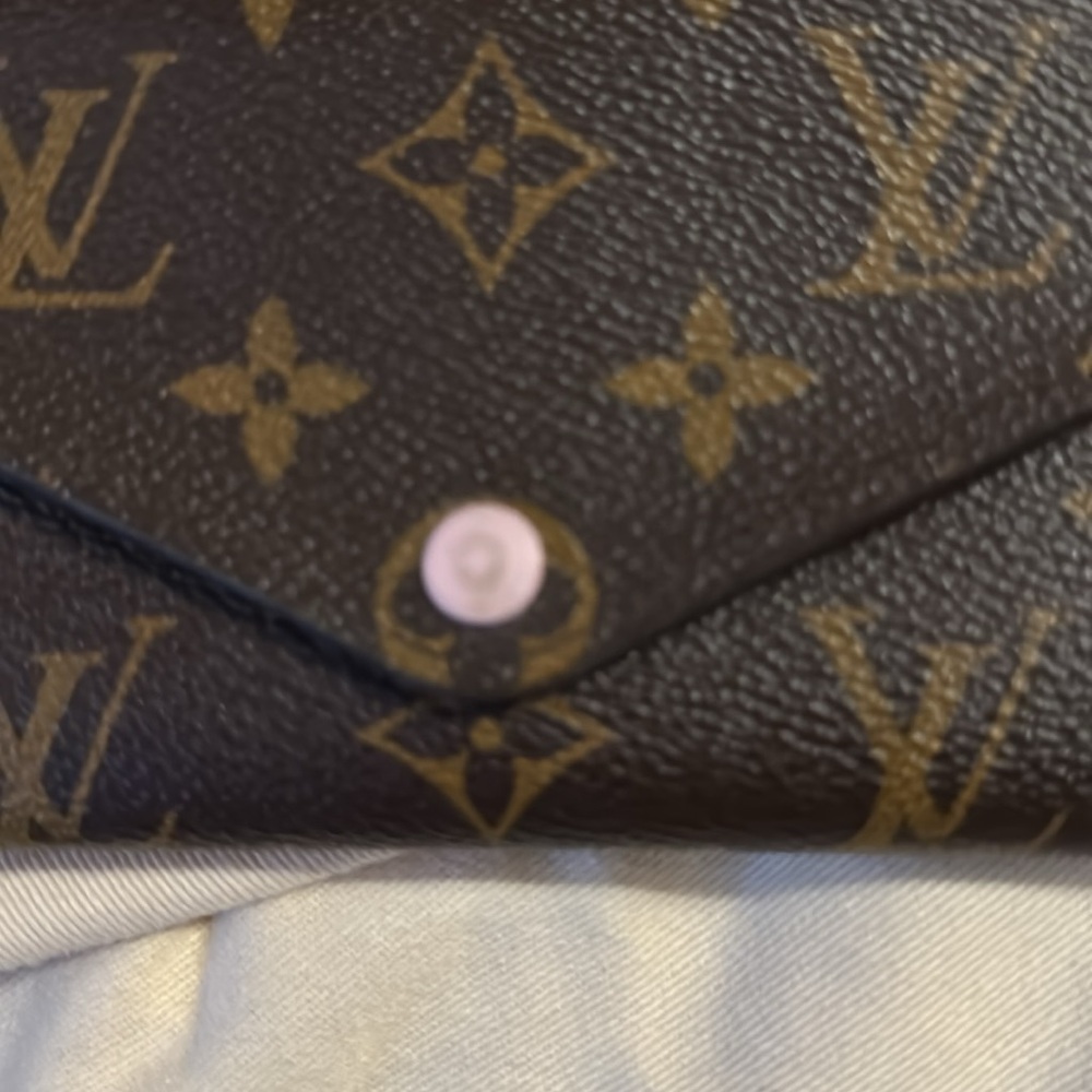 Louis Vuitton Brown Monogram Canvas Wallet - Picture 10 of 10